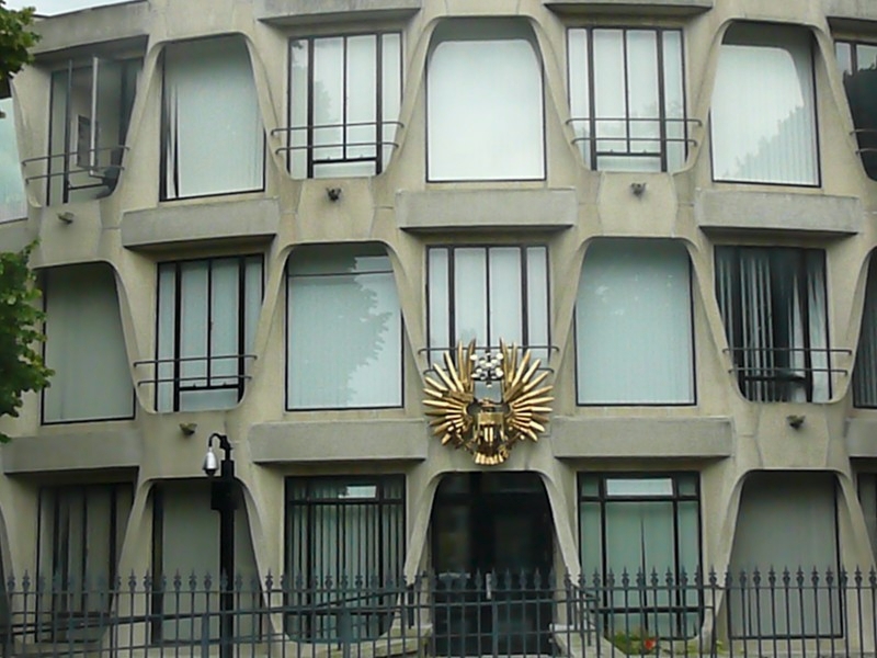6.JPG -  The U.S. Embassy, Dublin 