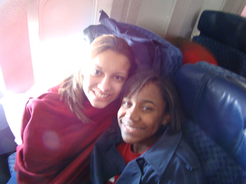 Day2_0007.JPG - Still on the plane! We're almost there!