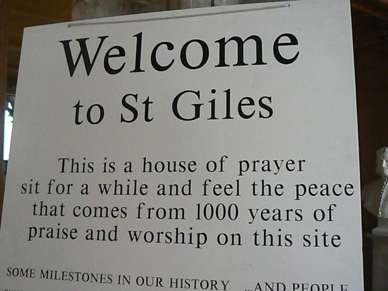Day2_0019.JPG - St. Giles’ Cripplegate Anglican Church. The site of our first performance in England!