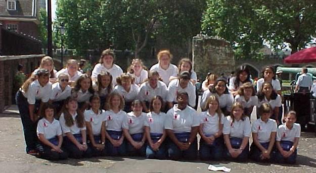 Texas Girls Choir at London Bridge