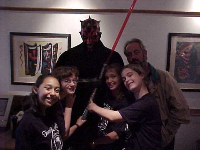 Darth Maul, from the new Star Wars movie