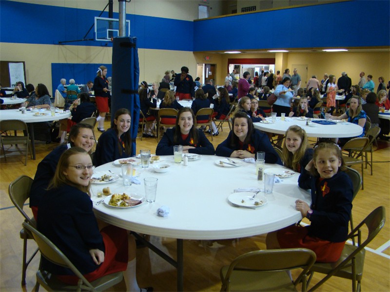 Day5_07.jpg - Lunch at St. Stephen’s United Methodist Church after attending Sunday worship.