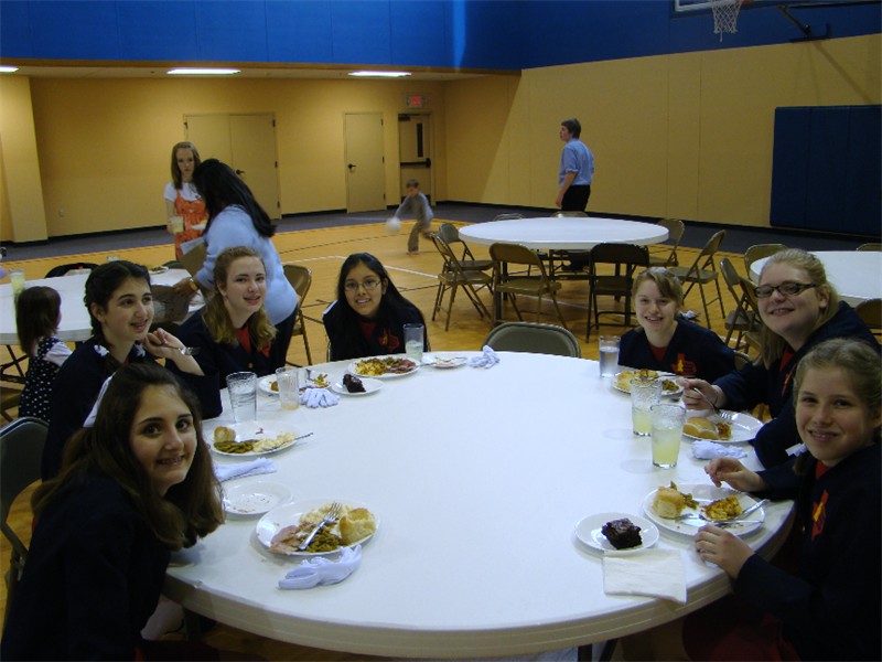 Day5_08.jpg - Lunch at St. Stephen’s United Methodist Church after attending Sunday worship.